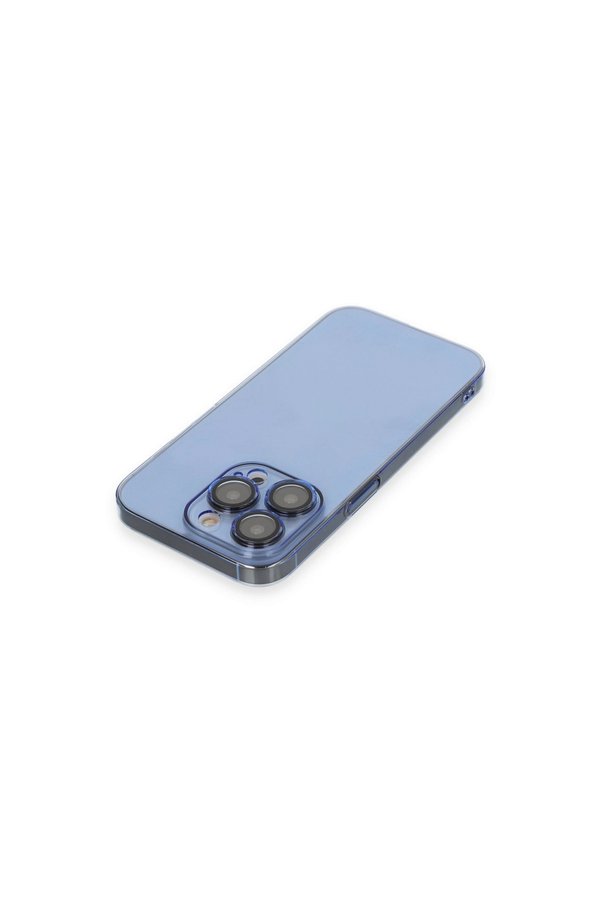 Evimdeyokyok Apple İphone 14 Pro Max Kılıf Armada Lensli Kapak - Sierra Blue