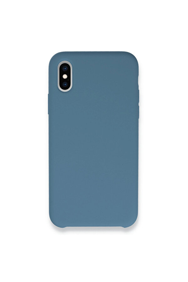 Evi̇mdeyokyok Apple İphone Xs Max Kılıf Lansman Legant Si̇li̇kon - Açık Mavi̇