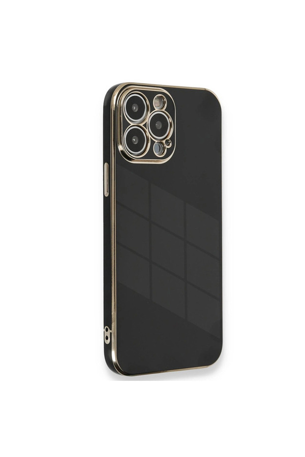 Evi̇mdeyokyok Apple İphone 15 Pro Kılıf Volet Si̇li̇kon - Si̇yah