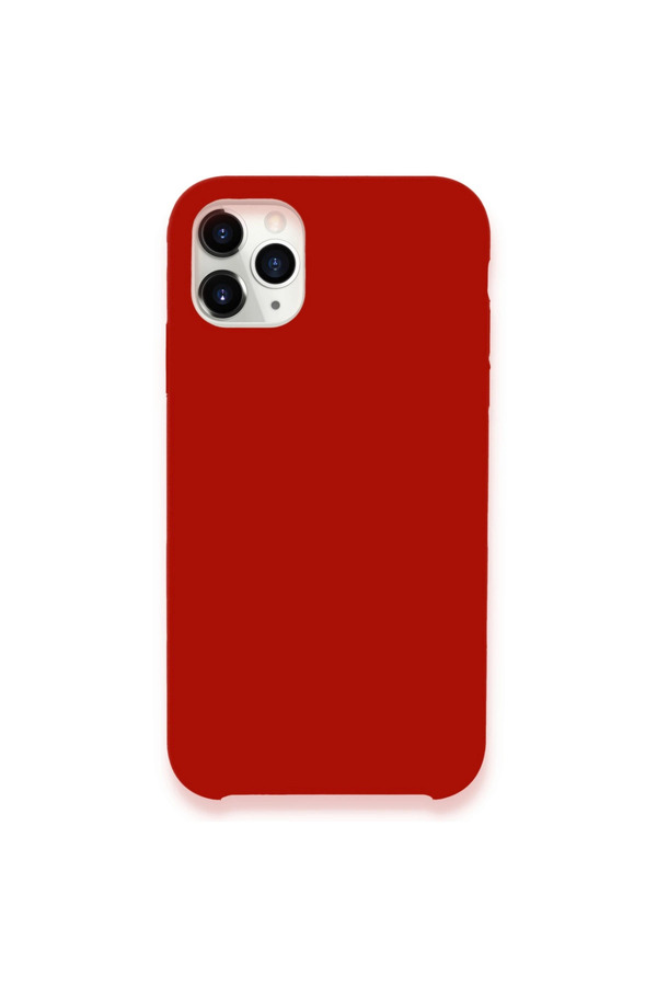 Evi̇mdeyokyok Apple İphone 11 Pro Kılıf Lansman Legant Si̇li̇kon - Kırmızı