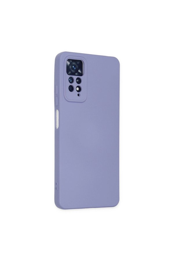 Evimdeyokyok Xiaomi Redmi Note 11 Pro Kılıf Nano İçi Kadife Silikon - Lila
