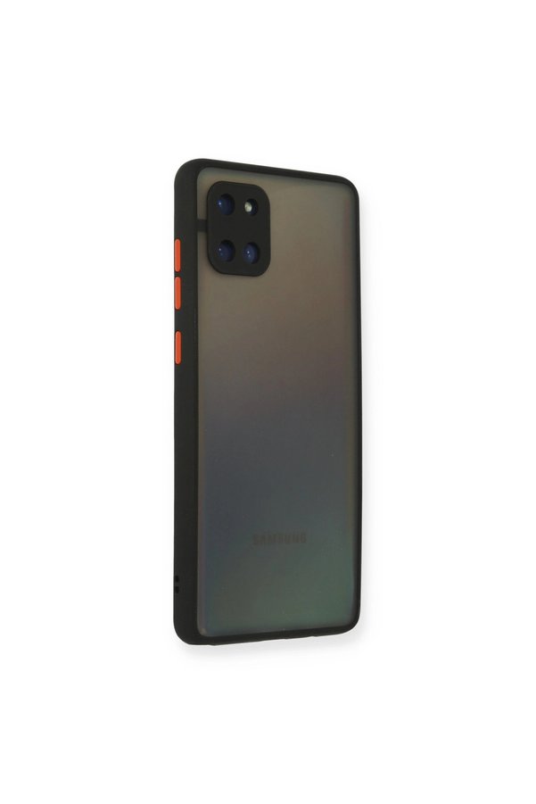 Evi̇mdeyokyok Samsung Galaxy A81 / Note 10 Li̇te Kılıf Montreal Si̇li̇kon Kapak - Si̇yah
