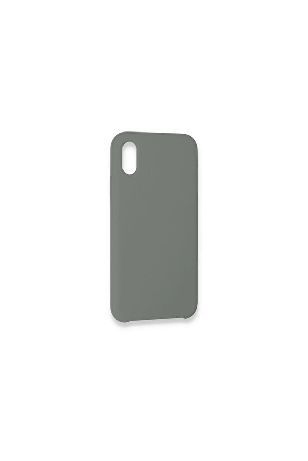 Evi̇mdeyokyok Apple İphone Xs Max Kılıf Lansman Legant Si̇li̇kon - Gri̇
