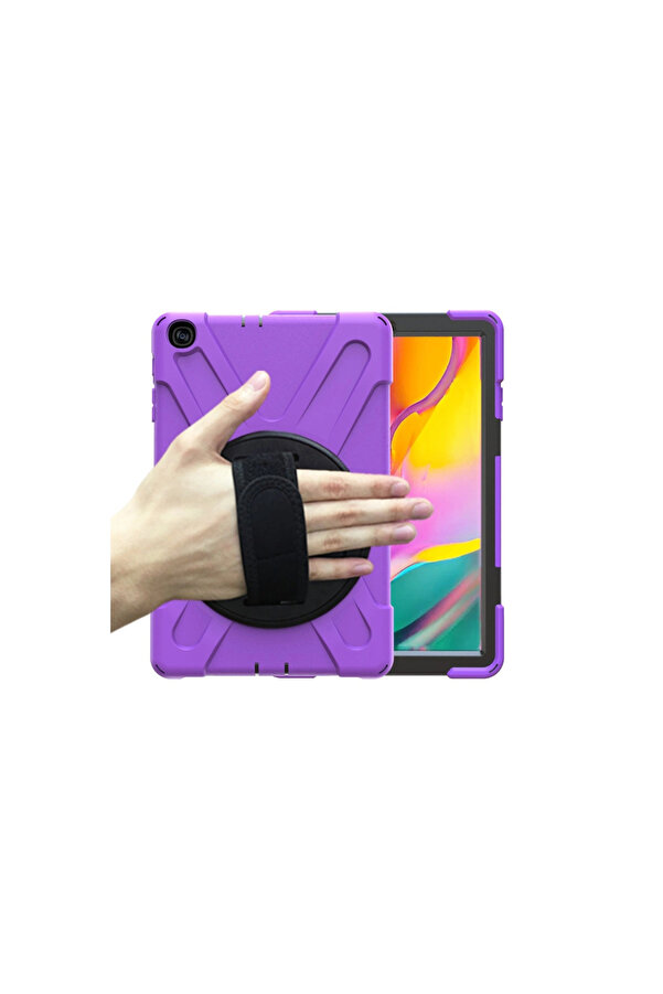 Evi̇mdeyokyok Samsung Galaxy T510 Tab A 10.1 Kılıf Amazi̇ng Tablet Kapak - Mor