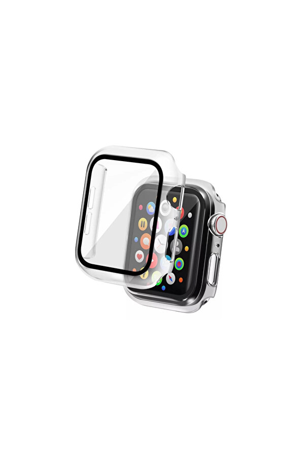 Evi̇mdeyokyok Apple Watch 38Mm Camlı Kasa Ekran Koruyucu - Şeffaf