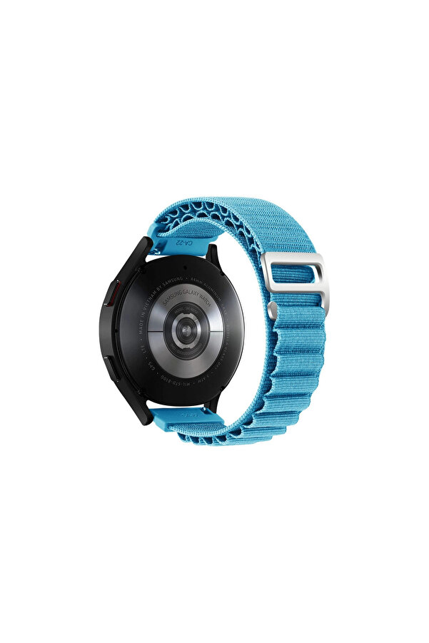 Evi̇mdeyokyok Watch 20Mm Kr410 Kumaş Kordon - Mavi̇