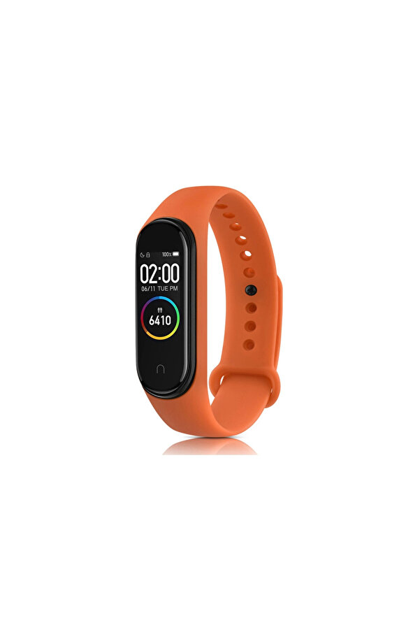 Evi̇mdeyokyok Xi̇aomi̇ Mi̇ Band 4 Klasi̇k Kordon - Turuncu