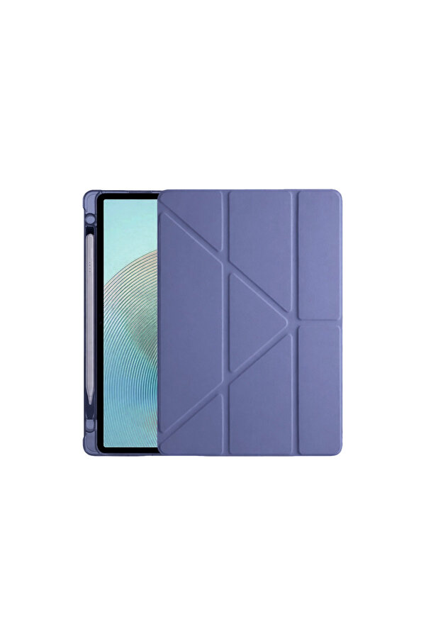 Evi̇mdeyokyok Xi̇aomi̇ Redmi̇ Pad 2 Kalemli̇kli̇ Mars Tablet Kılıfı - Lavender