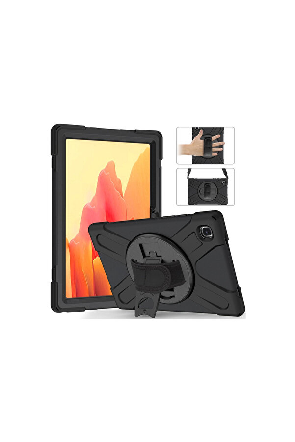 Evi̇mdeyokyok Samsung Galaxy T220 Tab A7 Li̇te 8.7 Kılıf Amazi̇ng Tablet Kapak - Si̇yah