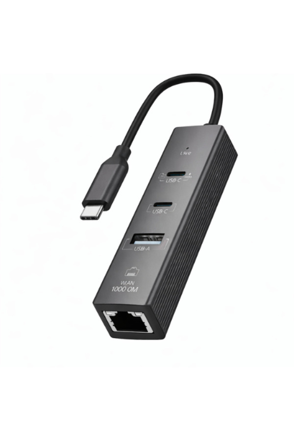 Evi̇mdeyokyok Type-C To 2 Type- Usb Gi̇gabi̇t Ethernet Zr1207