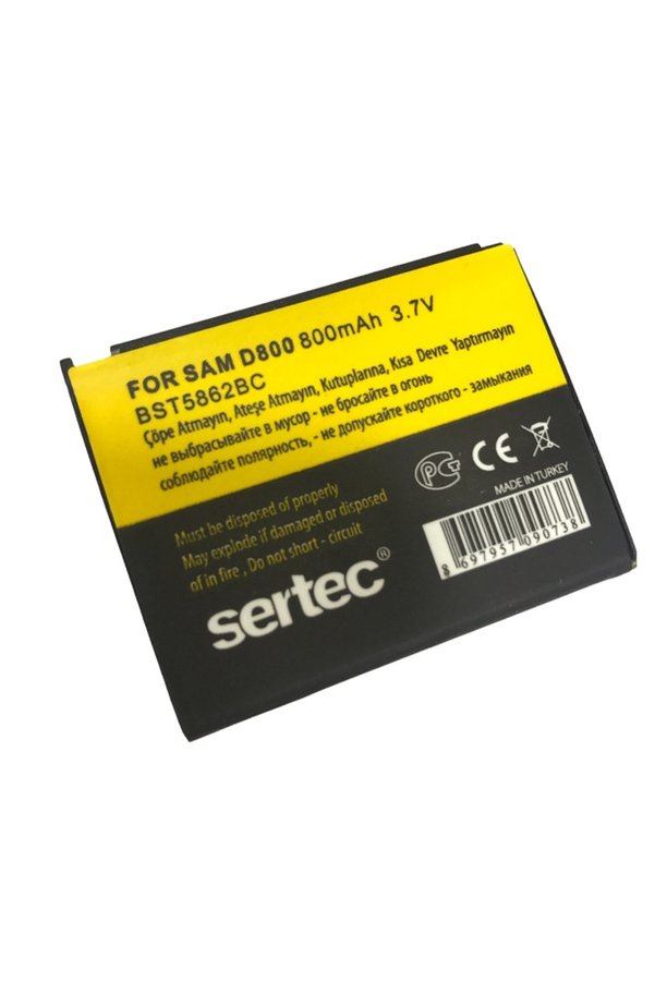 Ethab Ti̇caret Sertec - D808/D800 Uyumlu Batarya