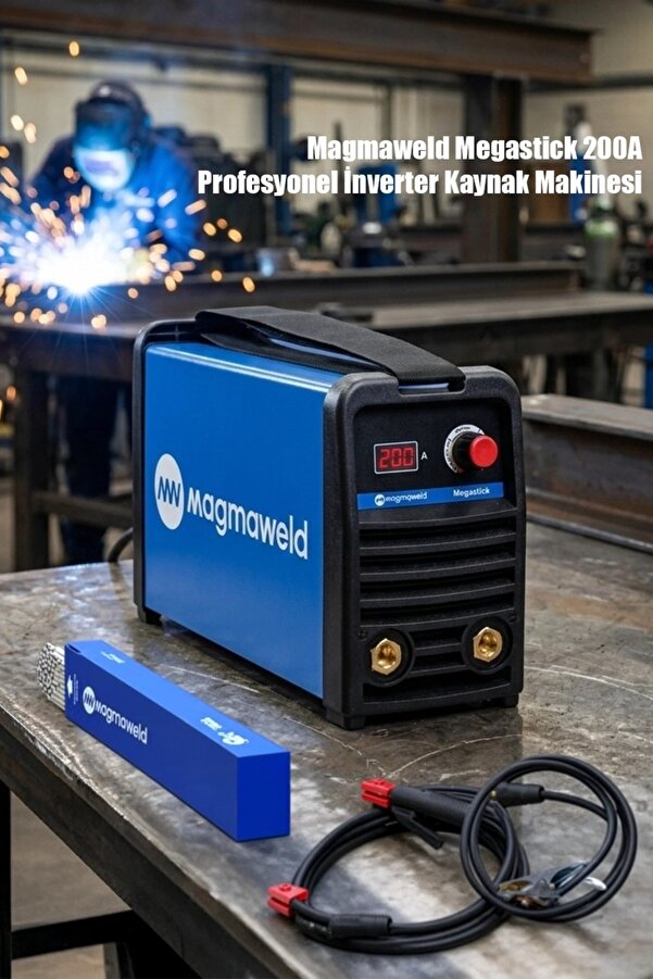 Magmaweld İnverter Megastick Kaynak Makinesi 200a (501M2000MF)