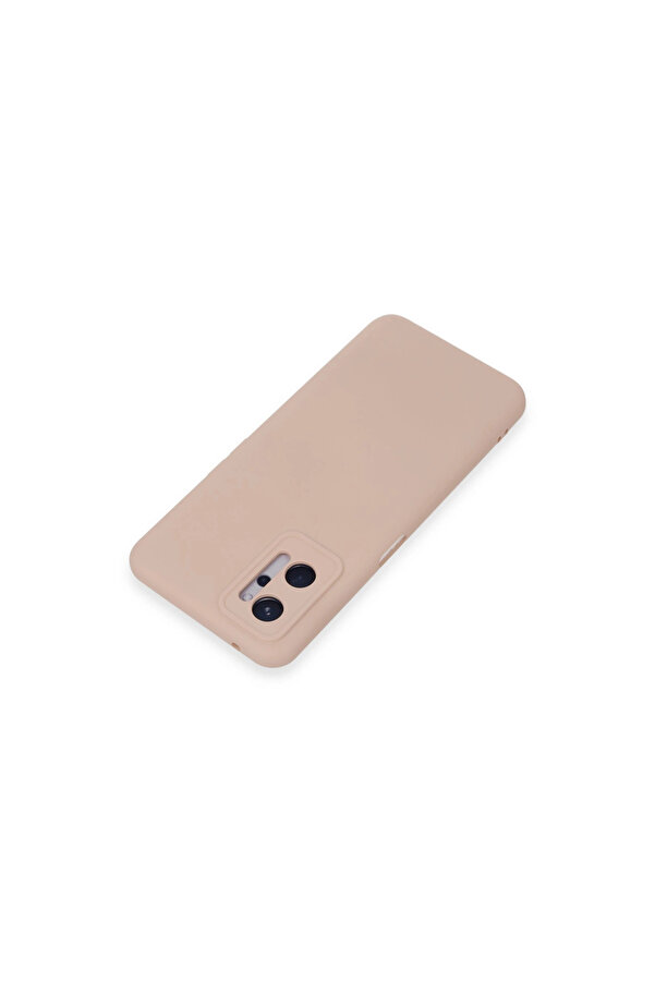 Evi̇mdeyokyok Realme 9İ 4G Kılıf Nano İçi̇ Kadi̇fe Si̇li̇kon - Pudra