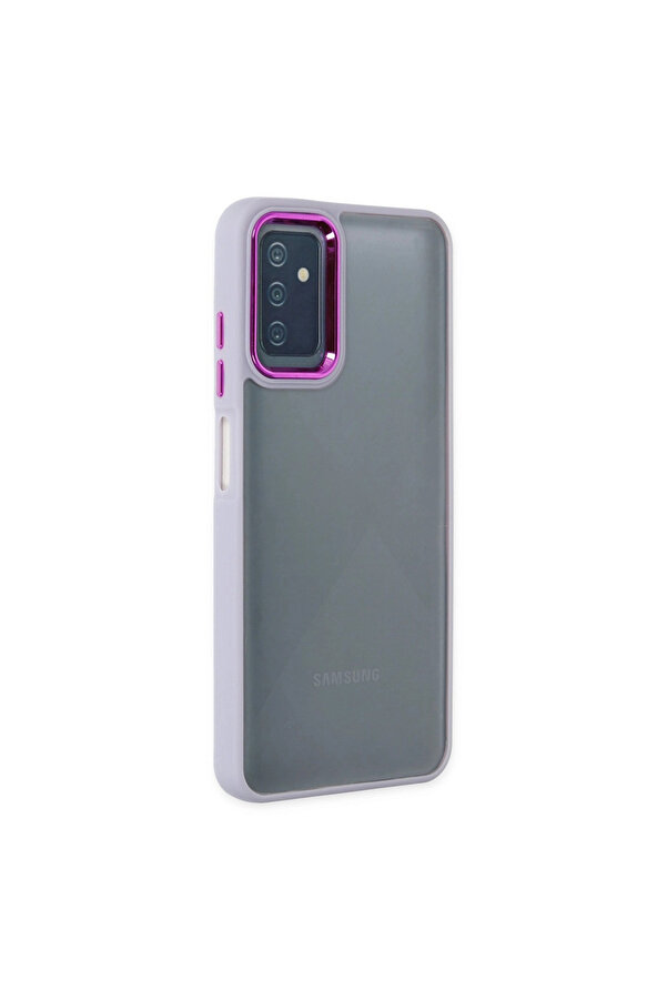 Evi̇mdeyokyok Samsung Galaxy M13 Kılıf Dora Kapak - Li̇la