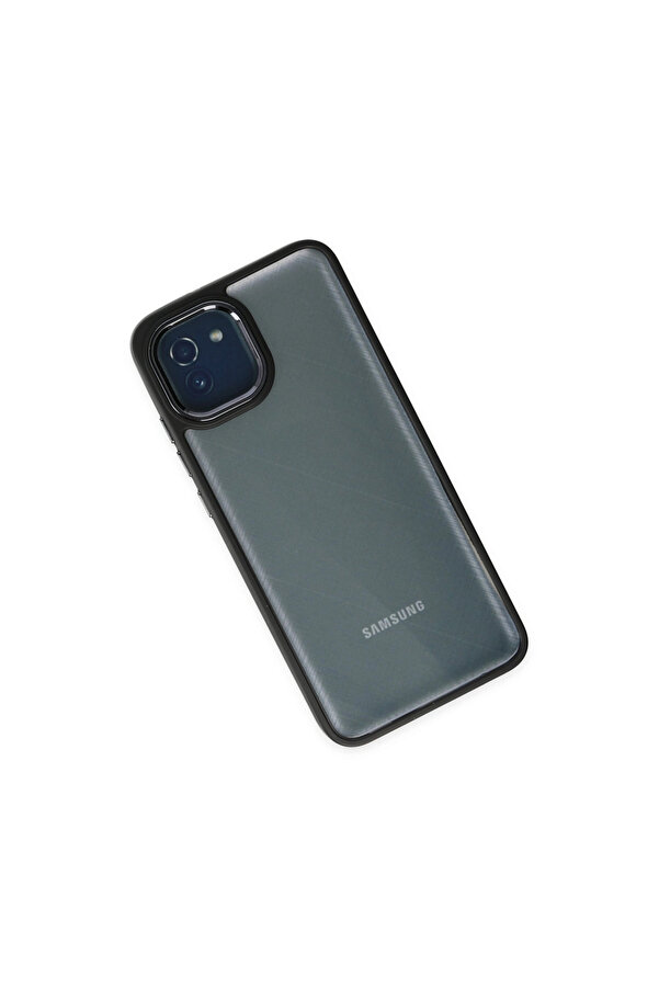 Evi̇mdeyokyok Samsung Galaxy A03 Kılıf Dora Kapak - Si̇yah