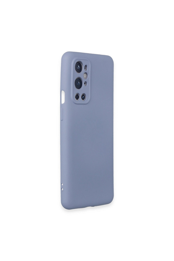 Evi̇mdeyokyok One Plus 9 Pro Kılıf Nano İçi̇ Kadi̇fe Si̇li̇kon - Mor