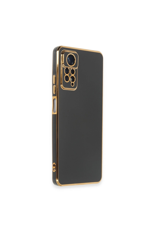 Evimdeyokyok Xiaomi Redmi Note 12 Pro 4G Kılıf Volet Silikon - Siyah