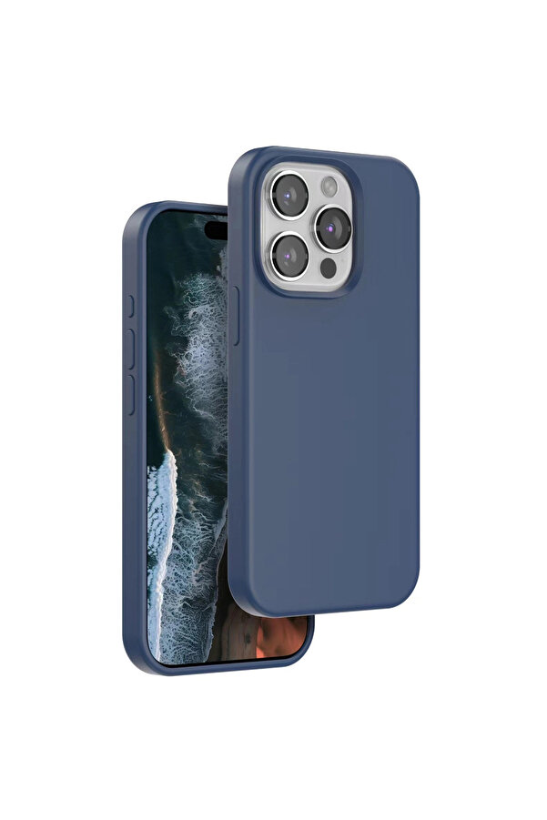 Evi̇mdeyokyok Venco Apple İphone 14 Pro Home Magsafe Kapak - Laci̇vert