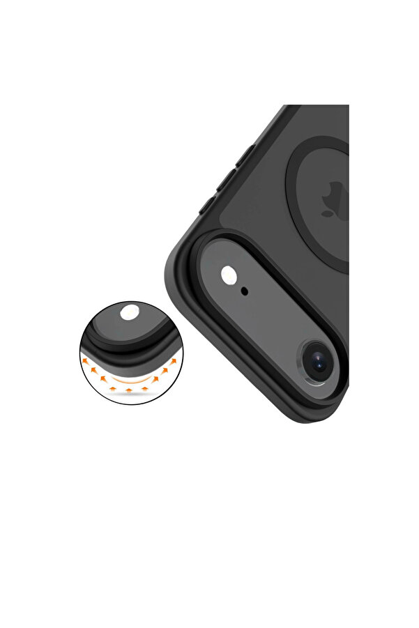 Evi̇mdeyokyok Joko Apple İphone 17 Ai̇r Jota Magsafe Kapak - Si̇yah