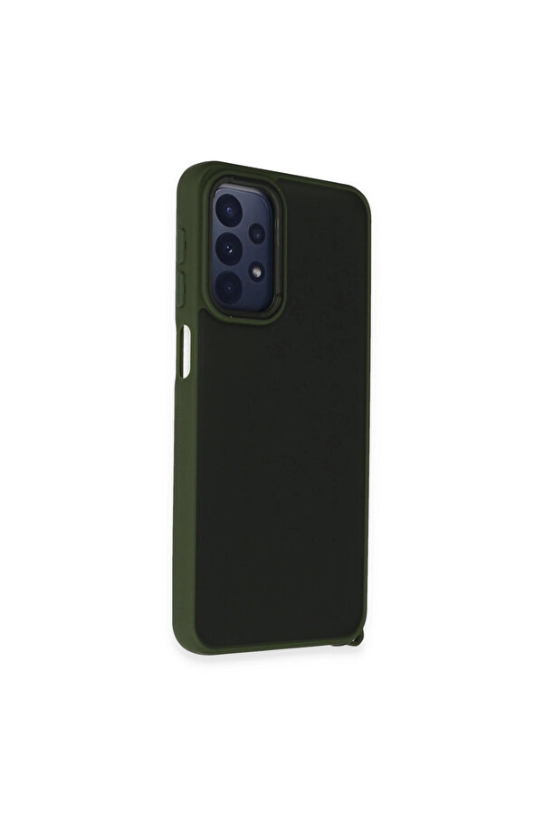 Evi̇mdeyokyok Samsung Galaxy A23 4G Kılıf Elegant Kapak - Yeşi̇l
