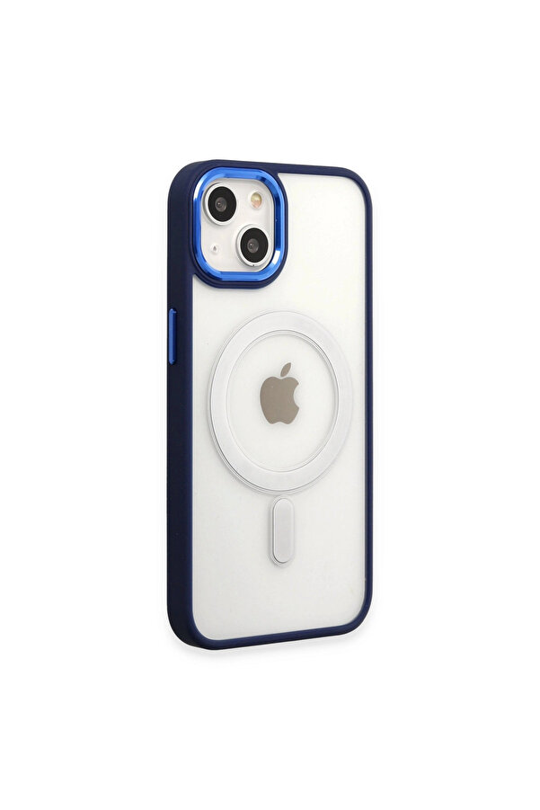 Evi̇mdeyokyok Apple İphone 15 Pro Kılıf Room Magneti̇csafe Si̇li̇kon - Laci̇vert