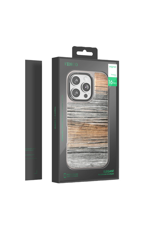 Evi̇mdeyokyok Venco Apple İphone 16 Pro Wave Kapak - Deri̇n Mor