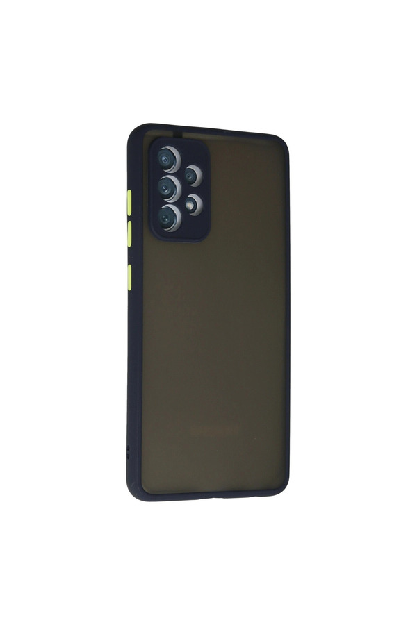 Evi̇mdeyokyok Samsung Galaxy A72 Kılıf Montreal Si̇li̇kon Kapak - Laci̇vert