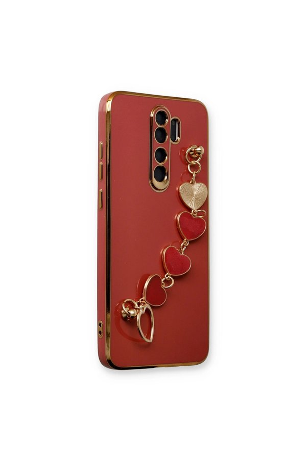 Evimdeyokyok Xiaomi Redmi Note 8 Pro Kılıf Esila Silikon - Kırmızı