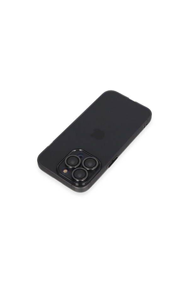 Evi̇mdeyokyok Apple İphone 13 Pro Max Kılıf Luko Lens Si̇li̇kon - Si̇yah