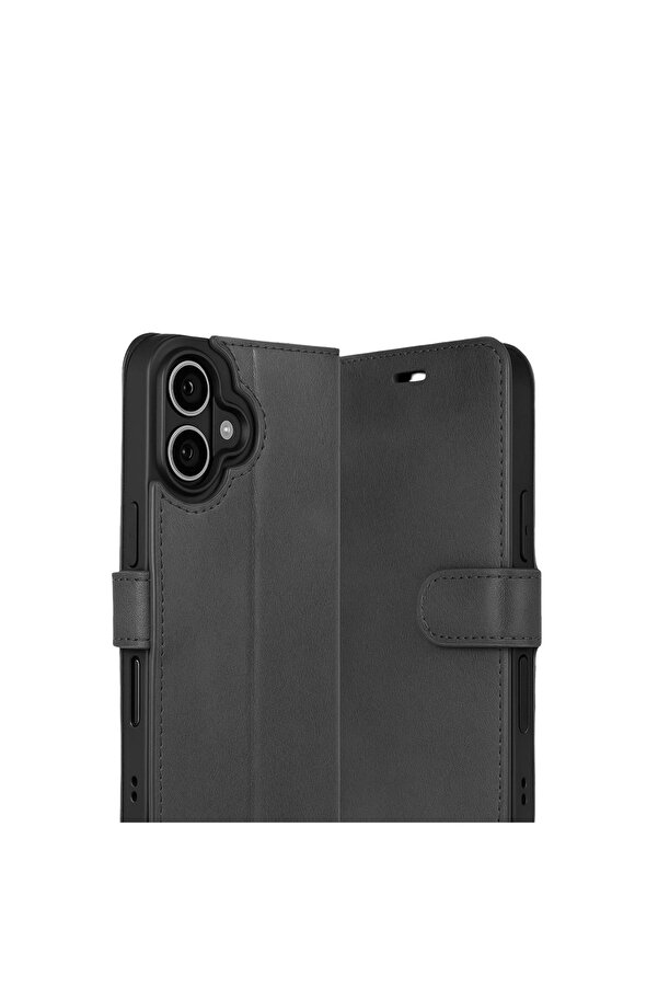 Evi̇mdeyokyok Apple İphone 17 Trend S Plus Kapaklı Kılıf - Si̇yah