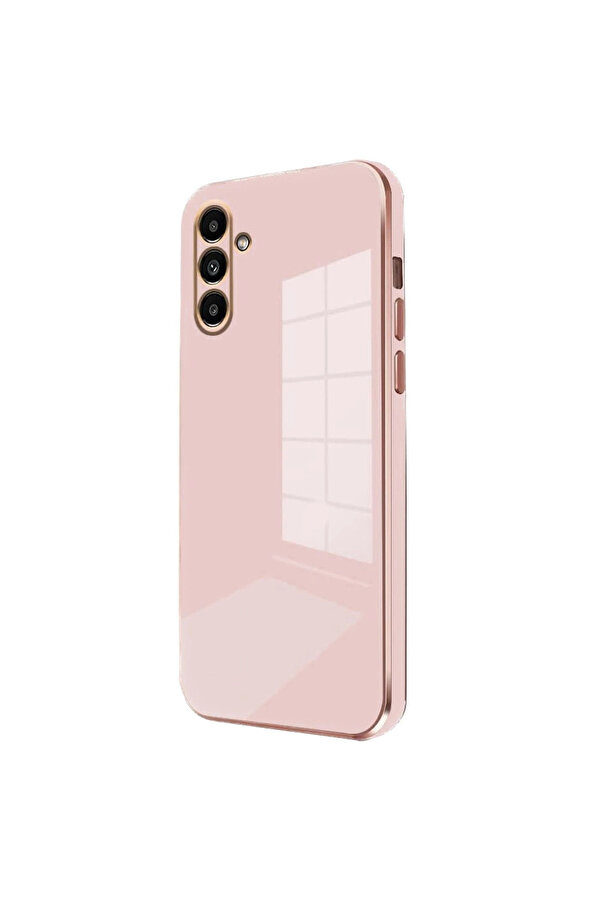 Evi̇mdeyokyok Samsung Galaxy M15 Kılıf Volet Si̇li̇kon - Pembe