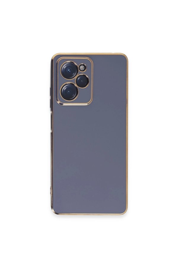 Evimdeyokyok Xiaomi Poco X5 Pro 5G Kılıf Volet Silikon - Mavi