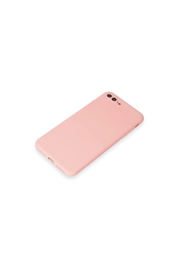 Evimdeyokyok Apple İphone 7 Plus Kılıf First Silikon - Pudra