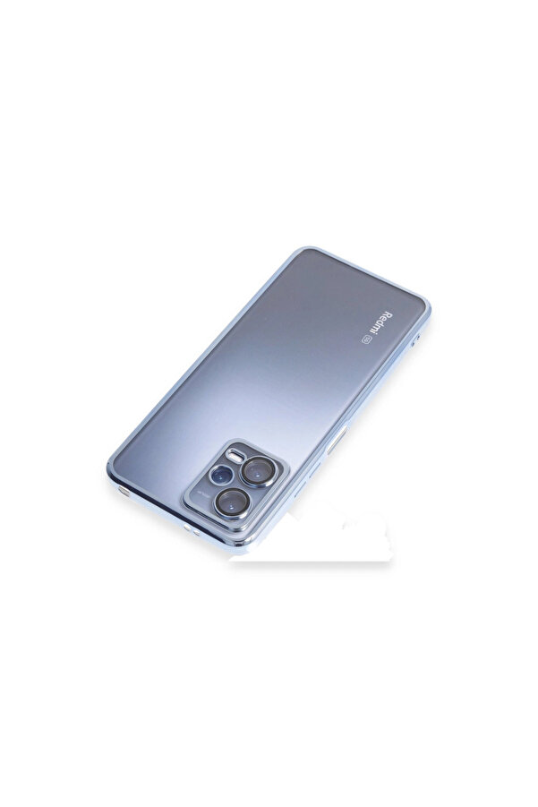 Evi̇mdeyokyok Xi̇aomi̇ Redmi̇ Note 12 5G Kılıf Razer Lensli̇ Si̇li̇kon - Açık Mavi̇