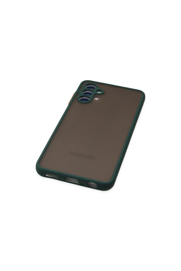Evi̇mdeyokyok Samsung Galaxy A04S Kılıf Montreal Si̇li̇kon Kapak - Yeşi̇l