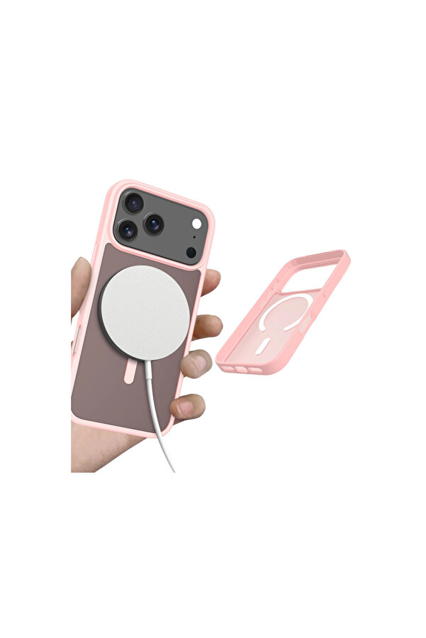 Evi̇mdeyokyok Joko Apple İphone 17 Pro Max Jota Magsafe Kapak - Pudra