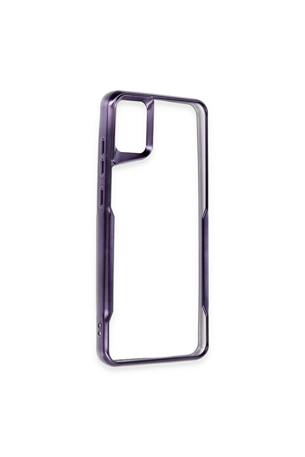 Evi̇mdeyokyok Samsung Galaxy A05 Kılıf Boyi̇ Si̇li̇kon Kapak - Deri̇n Mor