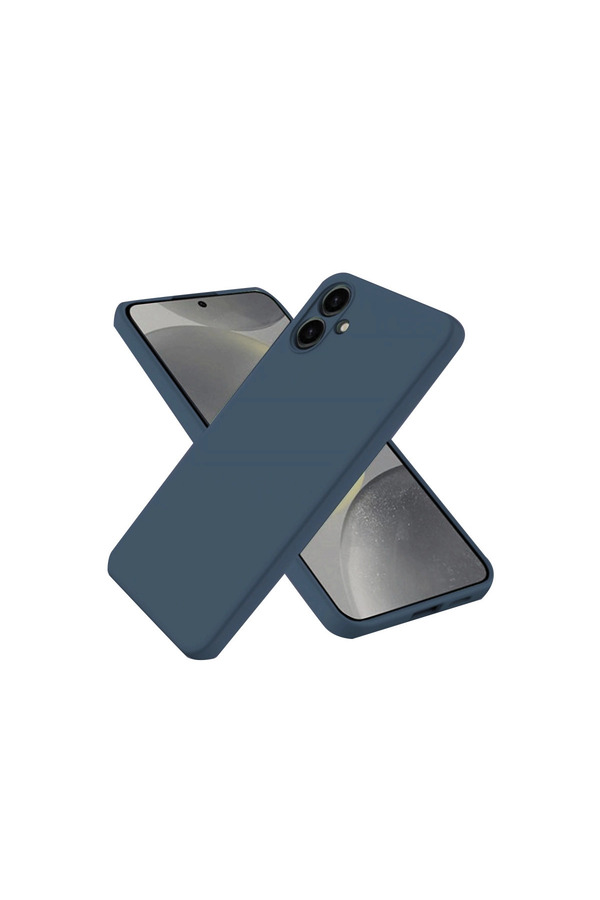 Evi̇mdeyokyok Samsung Galaxy A06 Kılıf Fi̇rst Si̇li̇kon - Laci̇vert