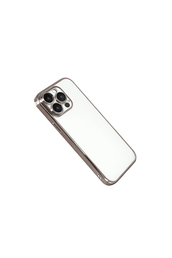 Evi̇mdeyokyok Apple İphone 15 Pro Max Razer Lensli̇ Si̇li̇kon - Ti̇tan Gri̇