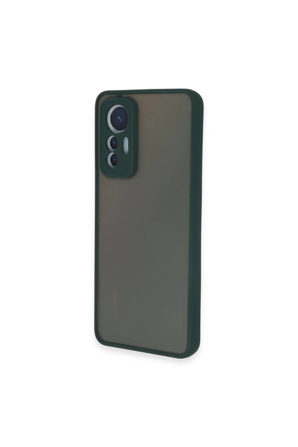 Evimdeyokyok Xiaomi Mi 12 Lite Kılıf Montreal Silikon Kapak - Yeşil