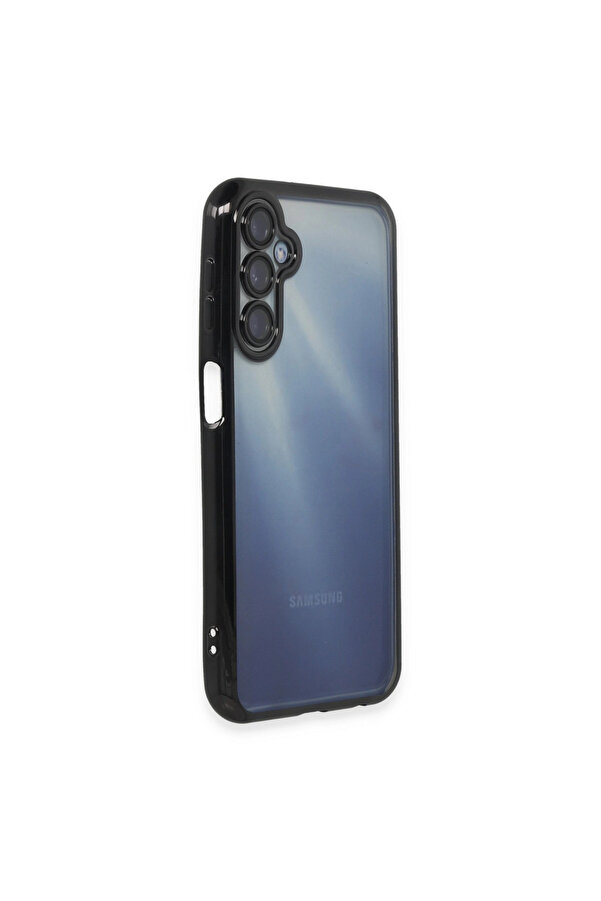 Evi̇mdeyokyok Samsung Galaxy A15 4G Kılıf Razer Lensli̇ Si̇li̇kon - Si̇yah