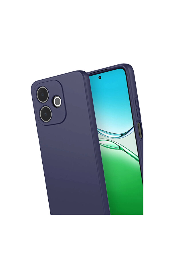 Evi̇mdeyokyok Oppo A5 Pro 4G Fi̇rst Si̇li̇kon - Laci̇vert