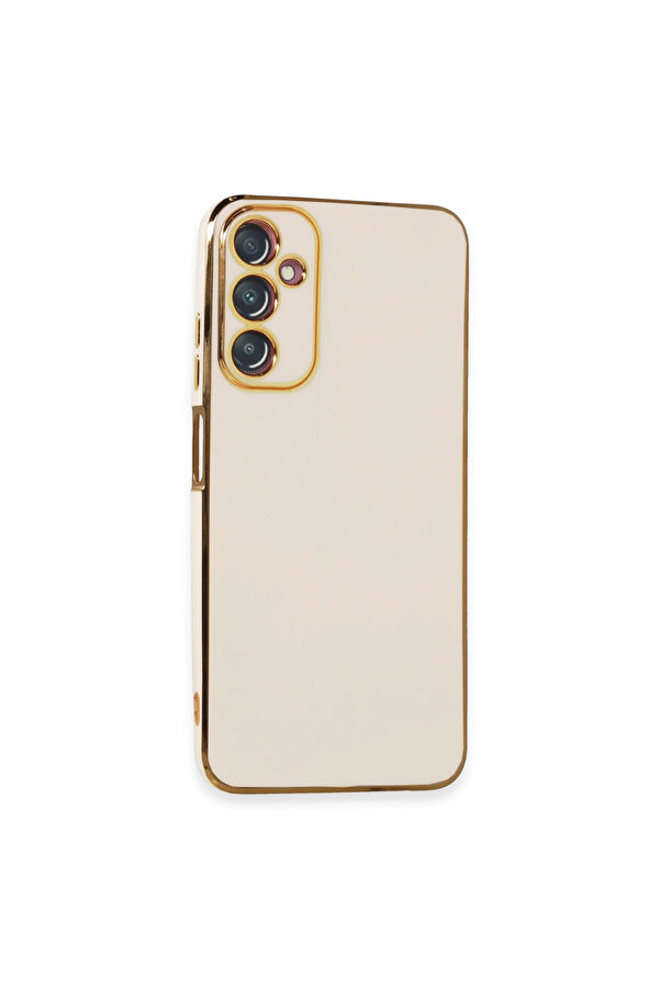 Evi̇mdeyokyok Samsung Galaxy A05S Kılıf Volet Si̇li̇kon - Beyaz