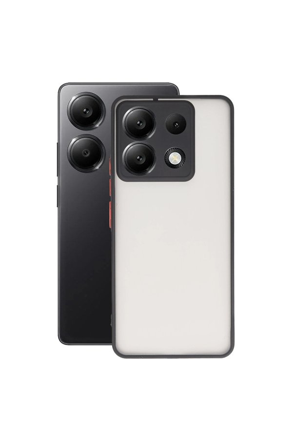Evi̇mdeyokyok Xi̇aomi̇ Redmi̇ Note 13 5G Kılıf Montreal Si̇li̇kon Kapak - Kırmızı