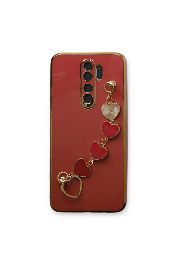 Evimdeyokyok Xiaomi Redmi Note 8 Pro Kılıf Esila Silikon - Kırmızı
