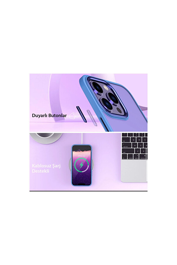 Evi̇mdeyokyok Apple İphone 14 Pro Max Kılıf Power Si̇li̇kon - Si̇yah