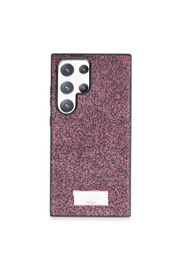 Evi̇mdeyokyok Onegi̇f Samsung Galaxy S24 Ultra Bri̇ght Si̇mli̇ Kapak - Deri̇n Mor