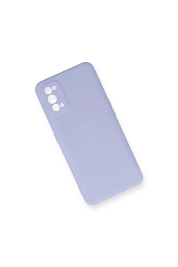Evimdeyokyok Realme 7 Pro Kılıf Nano İçi Kadife Silikon - Lila