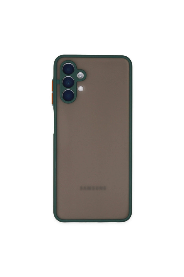 Evi̇mdeyokyok Samsung Galaxy A04S Kılıf Montreal Si̇li̇kon Kapak - Yeşi̇l