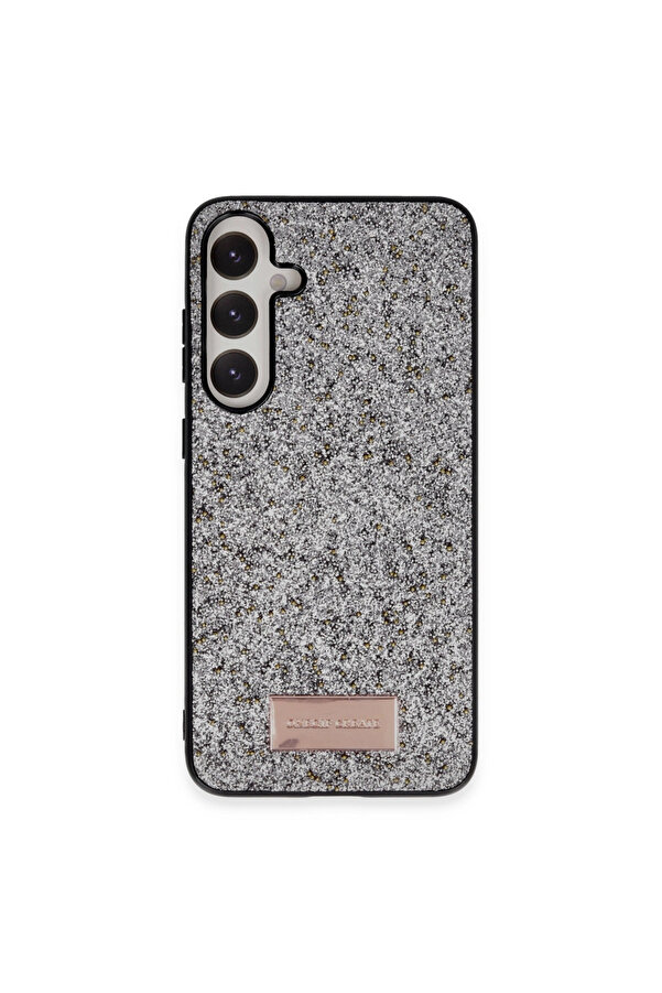 Evi̇mdeyokyok Onegi̇f Samsung Galaxy A25 5G Bri̇ght Si̇mli̇ Kapak - Gümüş